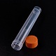 Clear Graduated Tube Plastic Bead Containers CON-WH0039-01B-10ml-2