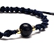 Adjustable Round Natural Gemstone Beads Bracelets for Women or Men BJEW-JB06840-4