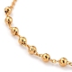 304 collares de abalorios del rosario de acero inoxidable para la Pascua STAS-B021-03G-4