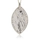 Shining Platinum Plated Alloy Rhinestone Big Pendants Horse Eye Necklace Charms RB-J201-01P-2