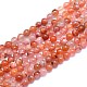 Natural South Red Agate Beads Strands G-K310-C03-6mm-1