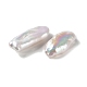 Perlas keshi naturales perlas cultivadas de agua dulce PEAR-E020-41-2