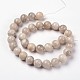 Round Natural Crazy Agate Beaded Strands G-L374-01-10mm-2
