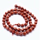 Rosso naturale perline di diaspro fili G-K260-05A-2