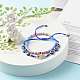 Handmade Polymer Clay Heishi Beads Stretch Bracelets Set BJEW-JB07349-04-4