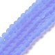 Brins de perles de verre de couleur unie imitation jade EGLA-A034-J6mm-MD03-1