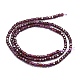 Natural Garnet Beads Strands G-P457-B01-22-3