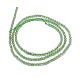 Perles d'apatite verts naturels brins G-A177-04-05-2