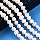 Fili di perle di perle d'acqua dolce coltivate naturali PEAR-N013-06K-2