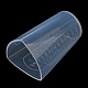 計量カップ  レジンクラフト用の目盛り付きシリコンミキシングカップ  透明  9.7x9.8x14.8cm  容量：500ml（16.91fl.oz） TOOL-Q027-01C-4