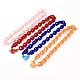 Colliers de chaîne de câble acrylique NJEW-JN03534-1