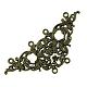 Tibetan Style Alloy Chandelier Components TIBE-Q054-07AB-NR-2