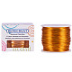 BENECREAT 18 Gauge(1mm) Aluminum Wire 492 FT(150m) Anodized Jewelry Craft Making Beading Floral Colored Aluminum Craft Wire - Gold AW-BC0001-1mm-03-3