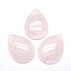 Natural rosa de cabuchones de cuarzo X-G-P393-G05-1