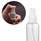 Benecreat60ml透明ペットプラスチック詰め替え式スプレーボトル  香水用  エッセンシャルオイル  PPのプラスチック漏斗ホッパーとPEのプラスチックスポイト  透明  ボトル：12x3.6センチメートル  容量：60ミリリットル  ホッパー：3.7x0.6~3.7cm  スポイト：15x0.25~1.2cm  32個/セット MRMJ-BC0001-51-5