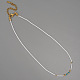 Glasperlenketten im Bohemian-Stil für Frauen BOHO-PW0001-031A-01-1