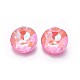 Faceted Glass Pointed Back Rhinestone Cabochons GLAA-L021-E-2