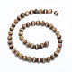 Résultats de bijoux de bouddhisme tibétain motif rayé de style tibétain perles dzi TDZI-L002-8mm-01-2