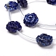 Chapelets de perles en lapis-lazuli naturel G-I194-35B-2