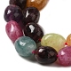 Chapelets de perles en jade de malaisie naturelle G-I283-H02-01-4