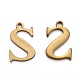 304 charms alfabeto de acero inoxidable STAS-H122-S-AB-1