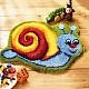 Teppich-Set mit Knüpfhaken zum Selbermachen DIY-NH0005-01B-1