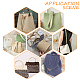 Кожаные вязаные сумки для вязания крючком подушечки для формирования дна ногтя DIY-WH0199-47-6