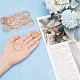 Messing Verbinderring&nbsp;KK-OC0001-06-FF-3
