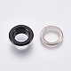 Iron Grommet Eyelet Findings IFIN-WH0023-B02-1