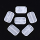Transparent gefrostetem Acryl-Perlen X-FACR-N004-011A-1