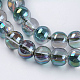 Chapelets de perles en verre électroplaqué GLAA-K025-HR-4mm-A01-3