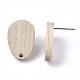 Risultati di orecchini a bottone in legno di cedro X-MAK-N033-003-4
