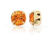Preciosa® maxima crystal в пришивной чашке X-PRC-SS34-90310-G