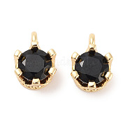 Латунные микро проложить кубического циркония подвески KK-C051-39G-05