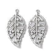 Латунные микро проложить кубического циркония подвески KK-F872-10P