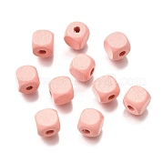 Спрей окрашены деревянные бусины WOOD-P021-01B-25