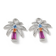 Латунные микро проложить кубического циркония подвески KK-P290-58P