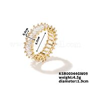 Модные латунные украшения в клетку со стразами AJ1703-2
