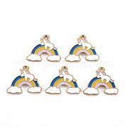Подвески из эмали и сплава ENAM-S126-089-NR