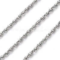 2-5m/Lot 1.2-3.0mm Stainless steel Gold Link Chain Bulk Necklace Chains For  DIY Jewelry Making Handmade Supplies Accessories