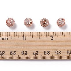 Perline in ottone zirconi&nbsp;ZIRC-F001-31RG