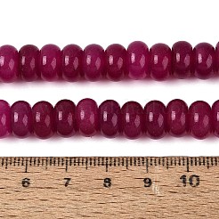 Chapelets de perles de jade blanche naturelle&nbsp;G-Q613-01F-29
