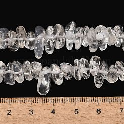 Chapelets de perles en cristal de quartz naturel&nbsp;GG-CBAC61B-C03-01