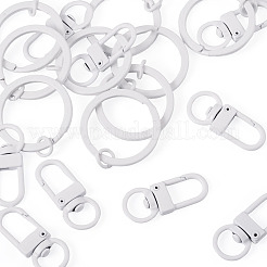 10 pz ganci a scatto girevoli in lega di zinco con vernice da forno&nbsp;FIND-TADJ0001-27I