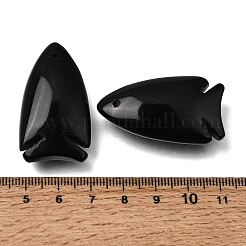 Natürlichen Obsidian Anhänger&nbsp;GG-CBA6D08-B04