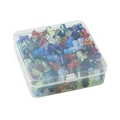 250 Stück transparente Acrylperlen in Farbverlaufsfarbe&nbsp;OACR-FS0001-93