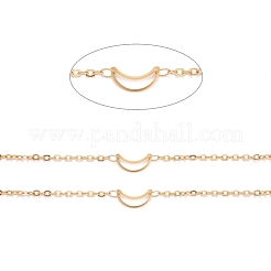 Catene portacavi a maglie lunari in acciaio inox 304 con placcatura sotto vuoto in PVD&nbsp;CHS-E006-09G