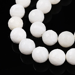 Natürlichen weißen Muschelperlen Stränge&nbsp;G-T141-21