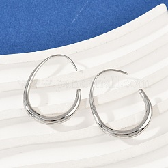 Orecchini pendenti a goccia in acciaio inossidabile 304&nbsp;EJEW-S272-05P