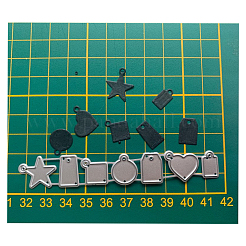 Kohlenstoffstahl Schneidwerkzeuge Schablonen&nbsp;DIY-K026-07